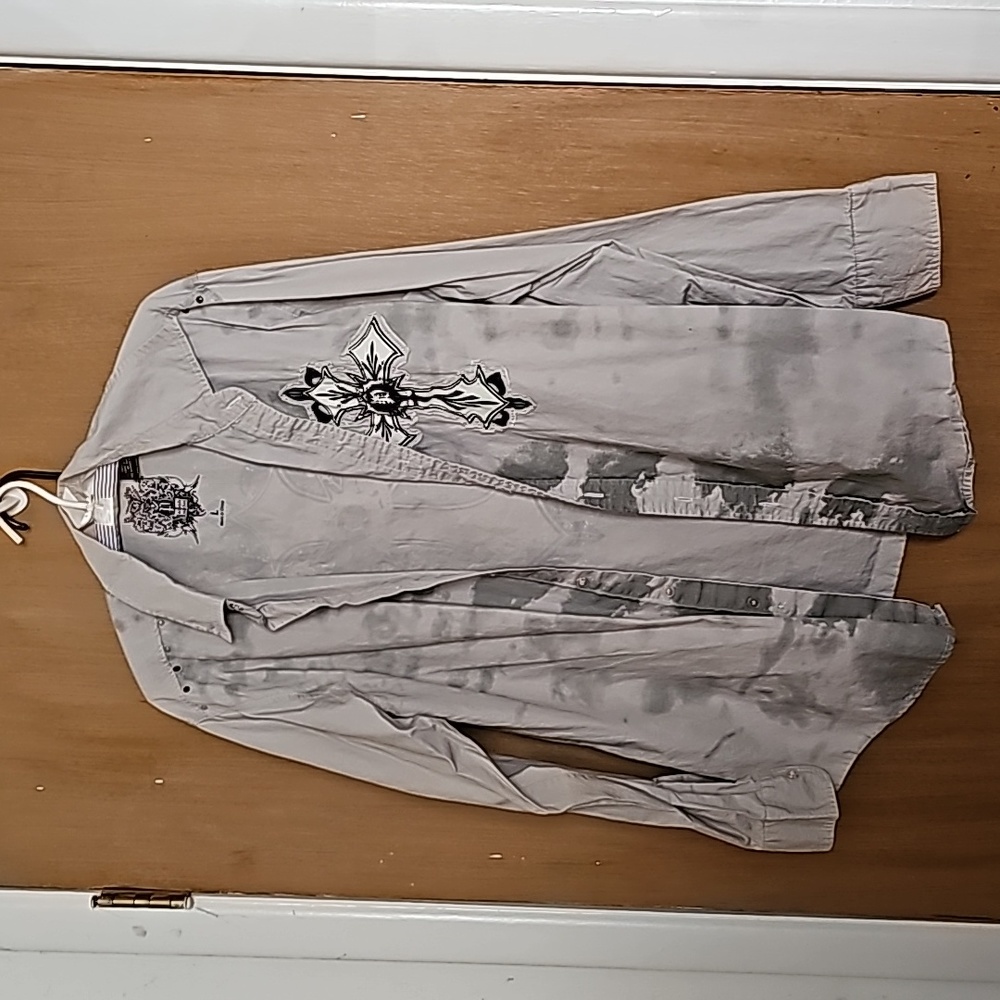 "Authentic Tradition" Men's Cotton Button Up